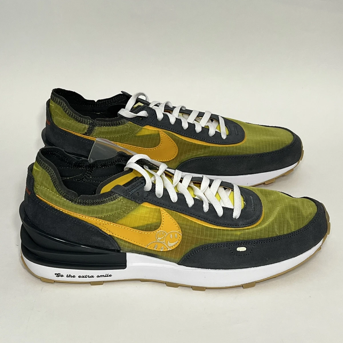 Nike waffle yellow sale