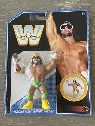 WWE Retro Mattel MACHO MAN RANDY SAVAGE Figure WWF...