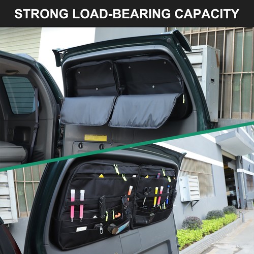 Bolsa organizadora de almacenamiento puerta trasera maletero para Toyota Prado FJ120 03-09 - Imagen 9 de 23
