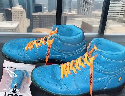jordan 1 orange blue laces