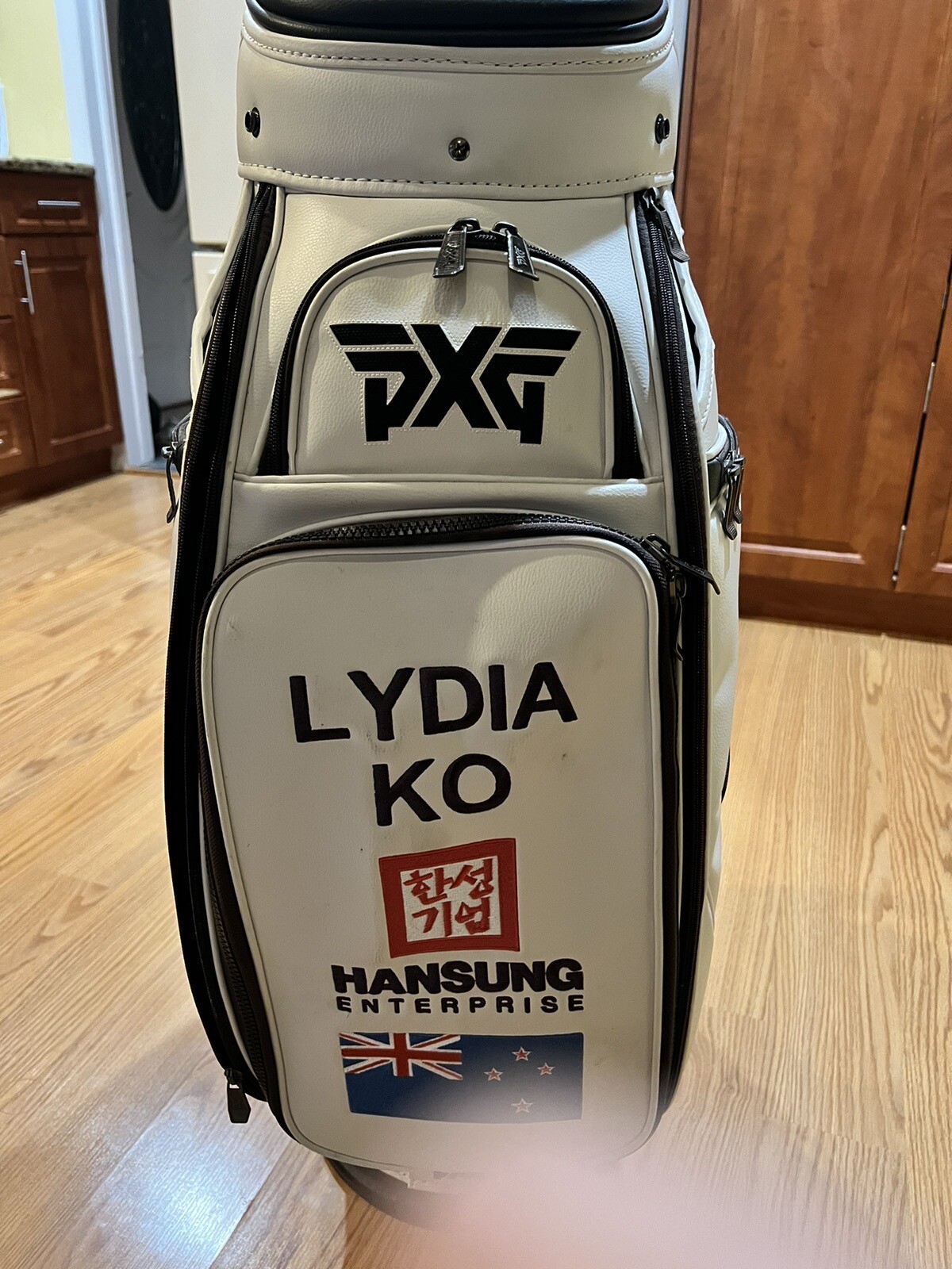 Excellent! PXG "LYDIA KO" LPGA Tour Staff Golf Bag White eBay