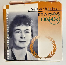 Australia Remembers (VE Day) Postage Stamps 100 x 45c Self Adhesive