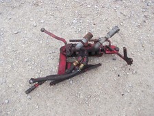 Massey Harris 33 Tractor Rear Hydraulic Cylinder W// Mounting Bracket & Outlets