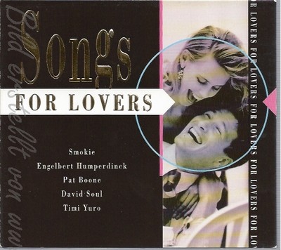 CD--PAT BOONE, DAVID SOUL VARIOUS - SMOKIE -  -- SONGS FOR LOVERS