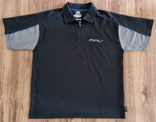 Ford Performance Vehicles FPV Polo Shirt Mens Adult Size Mediu Grey Short Sleeve - Picture 1 of 10