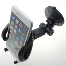 Dash Car Mount Windshield Holder Cradle Swivel Dock Suction for Cell Phones