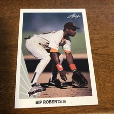 Bip Roberts 1990 Leaf card Padres #233