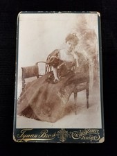 Rare Princess Victoria Kaiulani Cleghorn (1875-1899) Cabinet Photo Hawaii