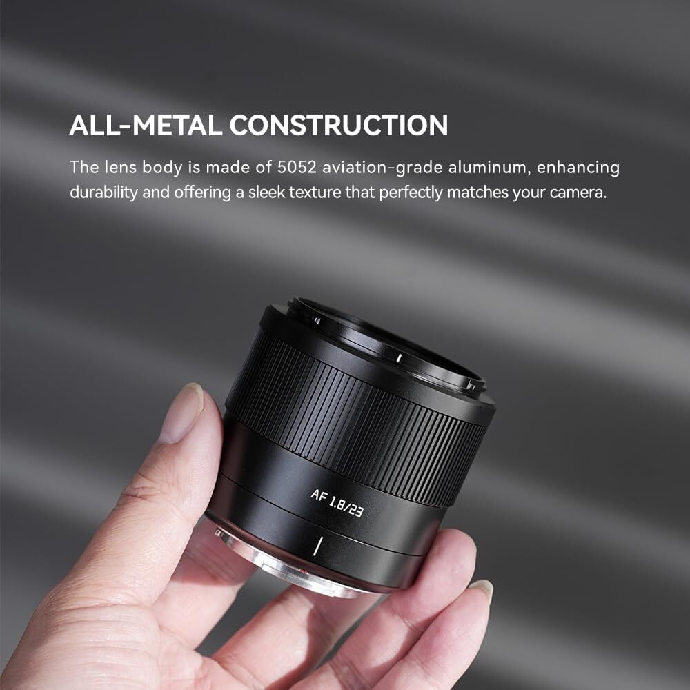 TTartisan AF 23mm F1.8 APS-C Lens for Fuji X-Mount Cameras X-A1 X