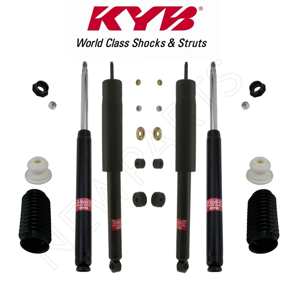 Cartuchos de puntal delanteros y traseros con amortiguadores y fuelles KYB para Mazda RX-7 Foto 2 de 4