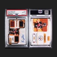 2022 Panini Absolute RC Premiere Materials Autos Kenny Pickett /199 AU, MEM, RC