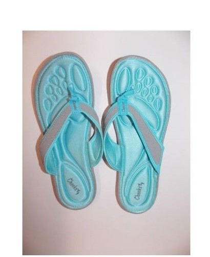 cheeks barefoot flip flops