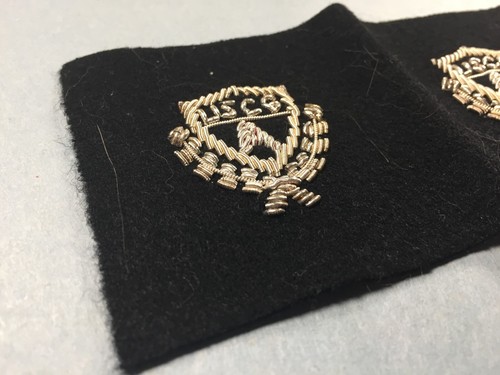 vintage U.S. Coast Guard Auxiliary emblem bullion on felt - Picture 2 of 6