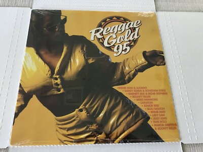 REGGAE GOLD 95 -Factory Sealed Yellow Vinyl -1995 Record LP- RARE VARIOUS ARTIST