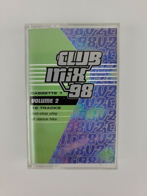 Club Mix '98 Volume 2 Cassette 1 1998 BMG Cold Front 4195-4