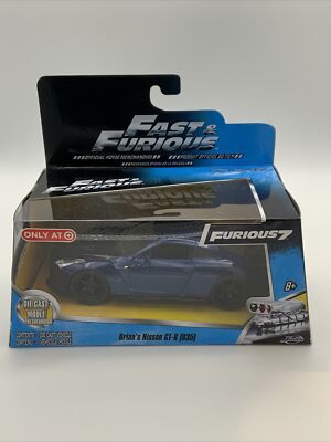 Furious7 35GT-R ミニカーブライアン Amazon.com: Jada Fast & Furious
