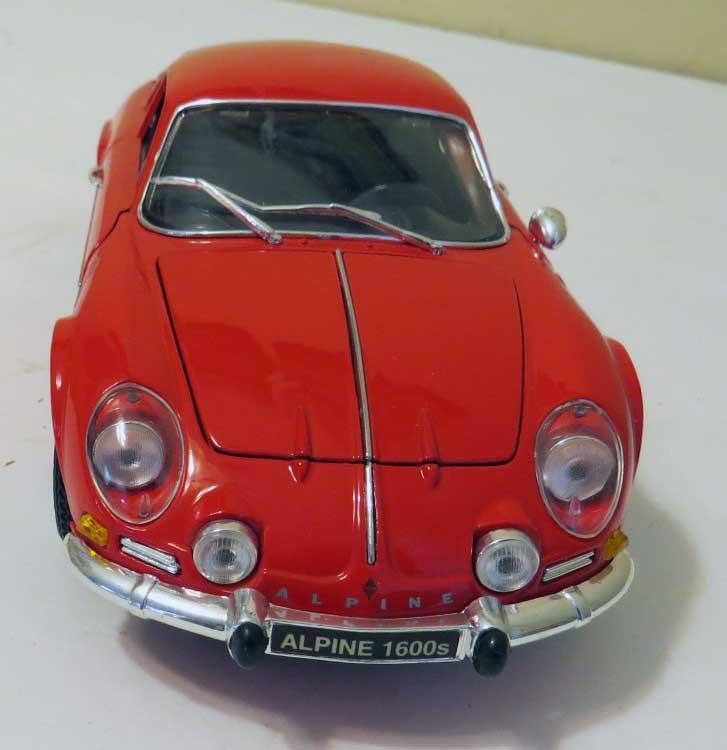 MAISTO ALPINE RENAULT 1600S 1971 RED SPECIAL EDITION SCALE 1:18