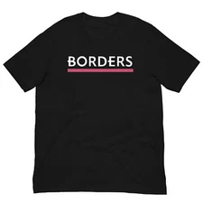 Borders Books Music Store Graphic Tee Shirt Unisex t-shirt