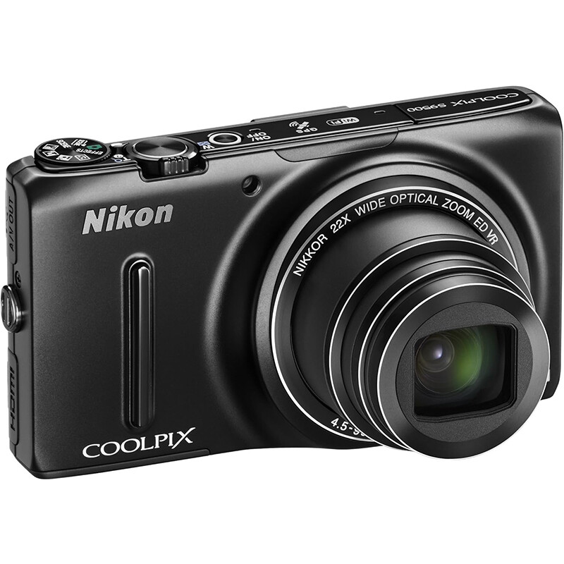 Nikon COOLPIX S9500 Wi-Fi Digital Camera with 22x Zoom and GPS