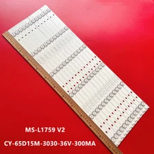 LED Strips for MS-L1759 V2 CY-65D15M-3030-36V-300MA A3 8D65-DAWR-A33612A