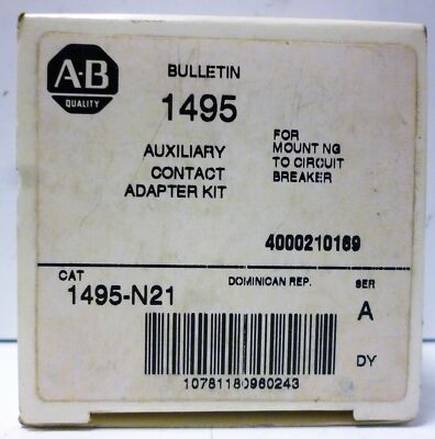 Allen-Bradley 1495-N21 Auxiliary Contact Adaptor Kit