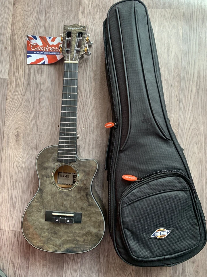 NEW FLAME CONCERT UKULELE, TANGLEWOOD, ELECTRO ACOUSTIC, TWT27E,RRP IS £299.00 - Image 4 of 4