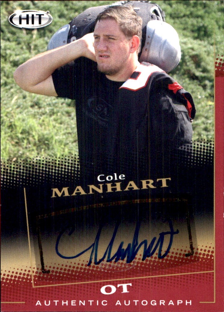 2015 SAGE HIT AUTOGRAPH #A69 Cole Manhart RC Nebraska-Kearney