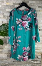 Joules Women’s Size 12 Green Floral Dress