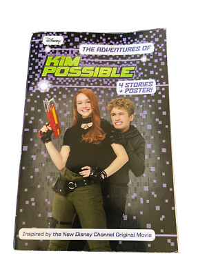 Kim Possible: The Adventures of Kim Possible Paperback Disney Book Plus Poster