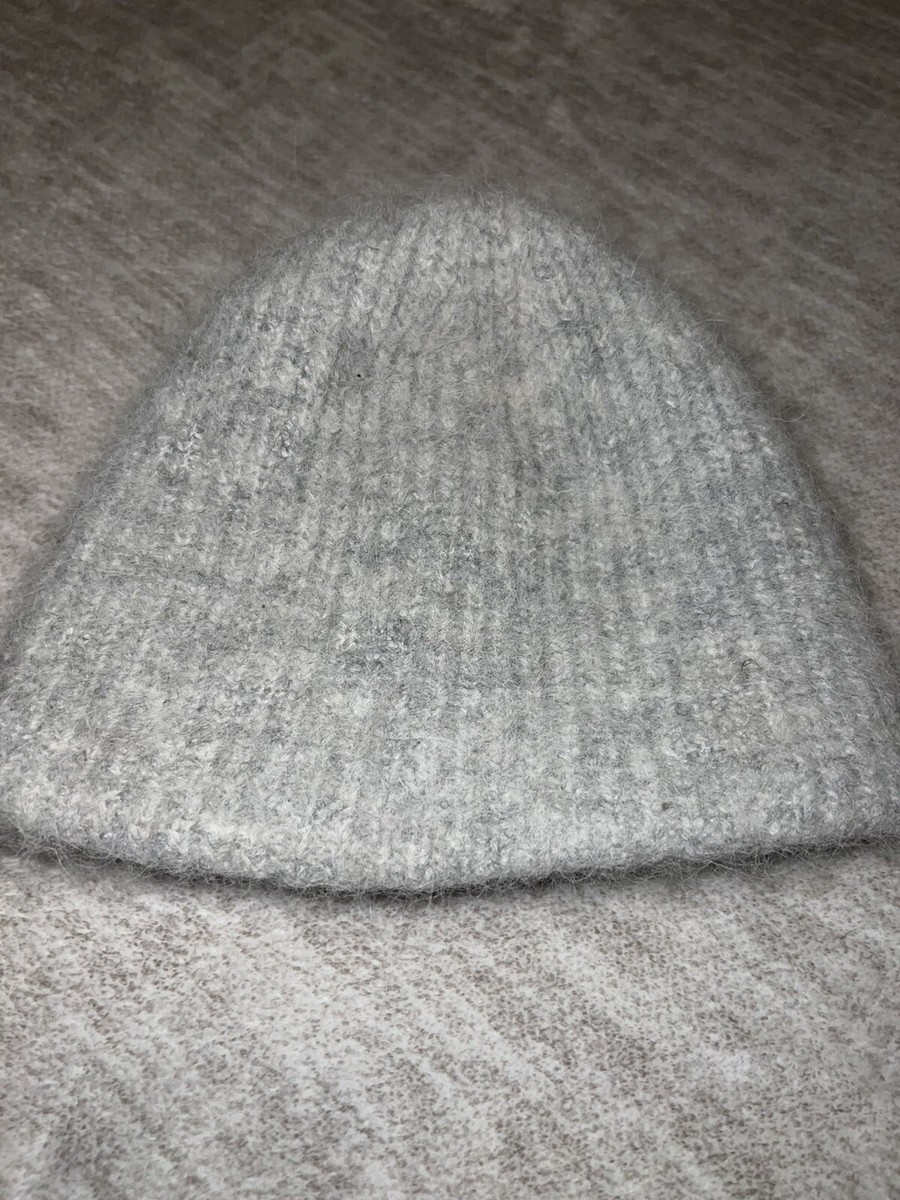 Madewell Gray Beanie Hat Cotton-Blend Beanie | Madewell main image 2