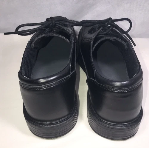 George Dress Shoes Men 10.5 Black Lace Up Formal Lightweight - Picture 4 of 7