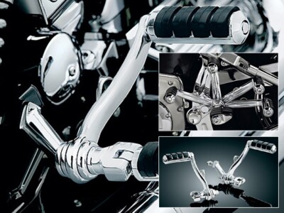 フット 7918 - ADJUSTABLE PASSENGER PEGS - Harley Davidson DYNA 2002- | eBay