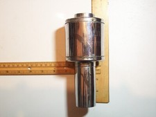 FILTEX DEMOTHER TURN TO OPEN CHROME NEW 3” & 1 1/2" DIAS 7 OAL VACUUM ATTACHMENT