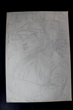 DDR Maler Professor Peuker Wolfgang Bleistift Zeichnung Original  Studien
