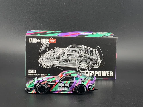 Kaido House x Mini GT Nissan Fairlady Z HKS KHMG118 1/64