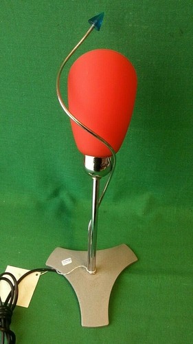 NUOVA LAMPADA CROMATA DA TAVOLO SCRIVANIA DESIGN TOFFOLI. N° BB22. - Foto 3 di 8