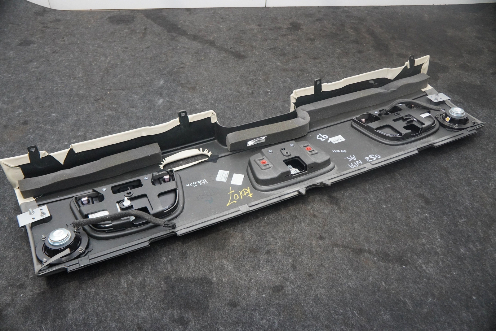 Rear Upper Parcel Shelf Trim Cover Panel 4W0864714 Bentley Flying Spur 2013+