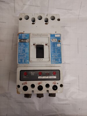 Westinghouse  KDC3400F 3P 400 Amp Max 600 Volt 3 Pole Style 1492d81g03 