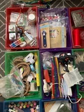 Lot Of Random Miscellaneous Arts And Crafts Supplies