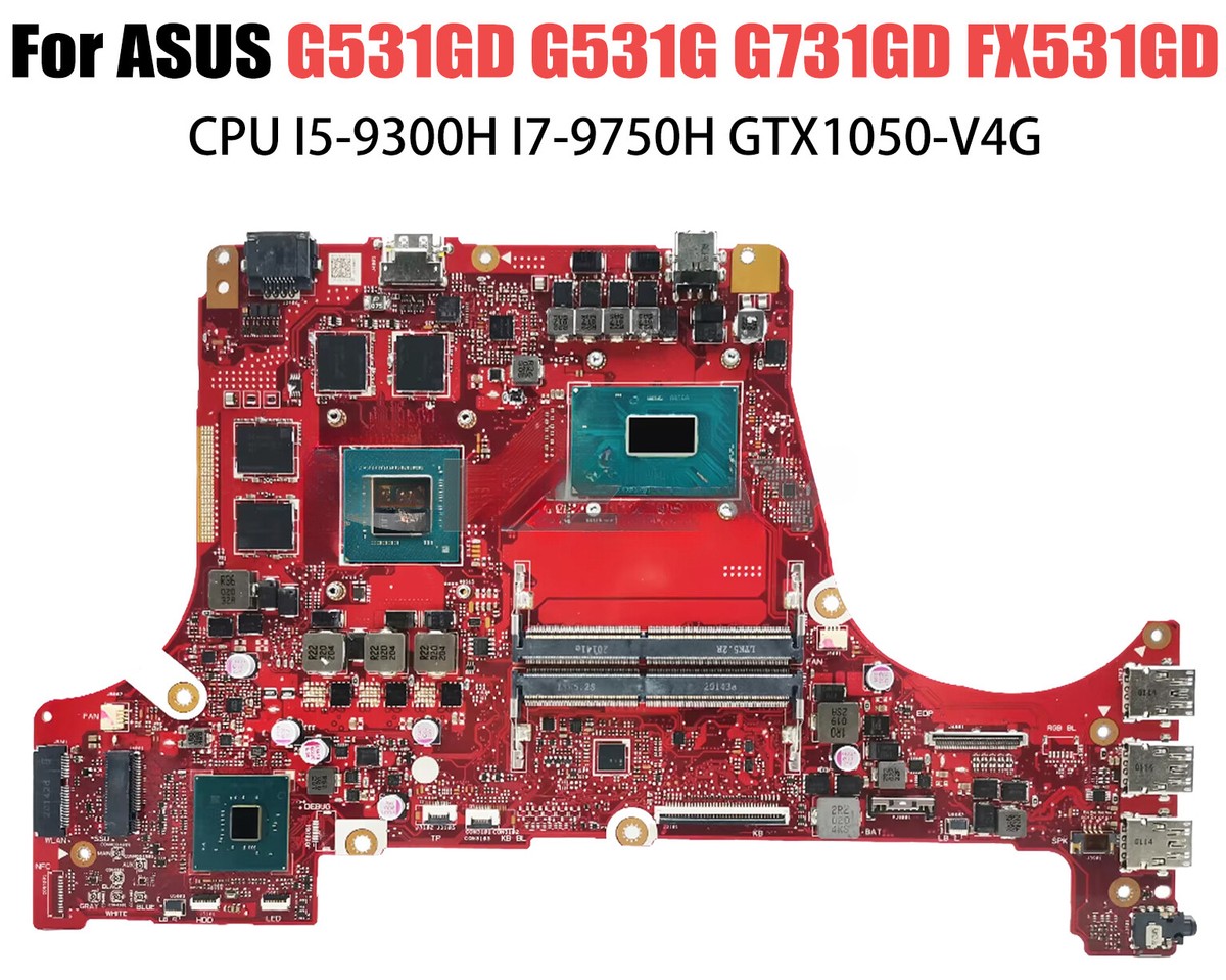 G531GD For ASUS G531G G731GD FX531GD Motherboard I5-9300H I7-9750H