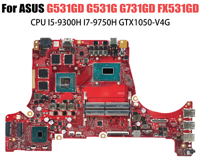 G531GD For ASUS G531G G731GD FX531GD Motherboard I5-9300H I7-9750H  GTX1050-V4G