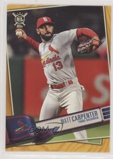 2019 Topps Big League Base Gold Matt Carpenter #20 3h7