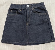 H M Kids Shimmery Denim Skirt NWT Girls Size 7-8Y