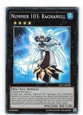 Yugioh NUMMER 103: RAGNANULL , ap07-de009 Super Rare deutsch Excellent 