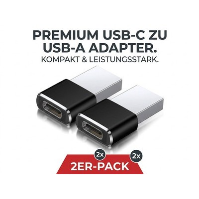 Bild von 2x USB-A auf USB-C Adapter 2.0...