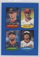 2023 Heritage High Number Blue Mackenzie Gore Josiah Gray Luis Garcia García 1ax