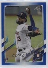 2021 Topps Chrome Blue Refractor 69/150 Cristian Javier #92 0sm9