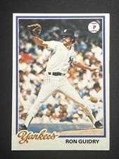 1978 Topps #135 Ron Guidry