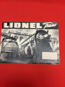 Vintage Lionel Catalog 1937, Black and White. Govans Hardware Advertisement
