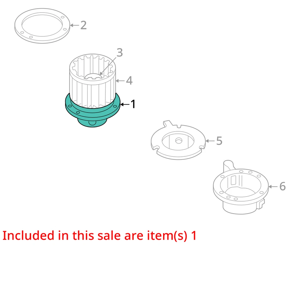 Mercury Mariner 2006 calentador aire acondicionado motor fabricante de equipos originales 105 k millas - LKQ408363480 Foto 4 de 4